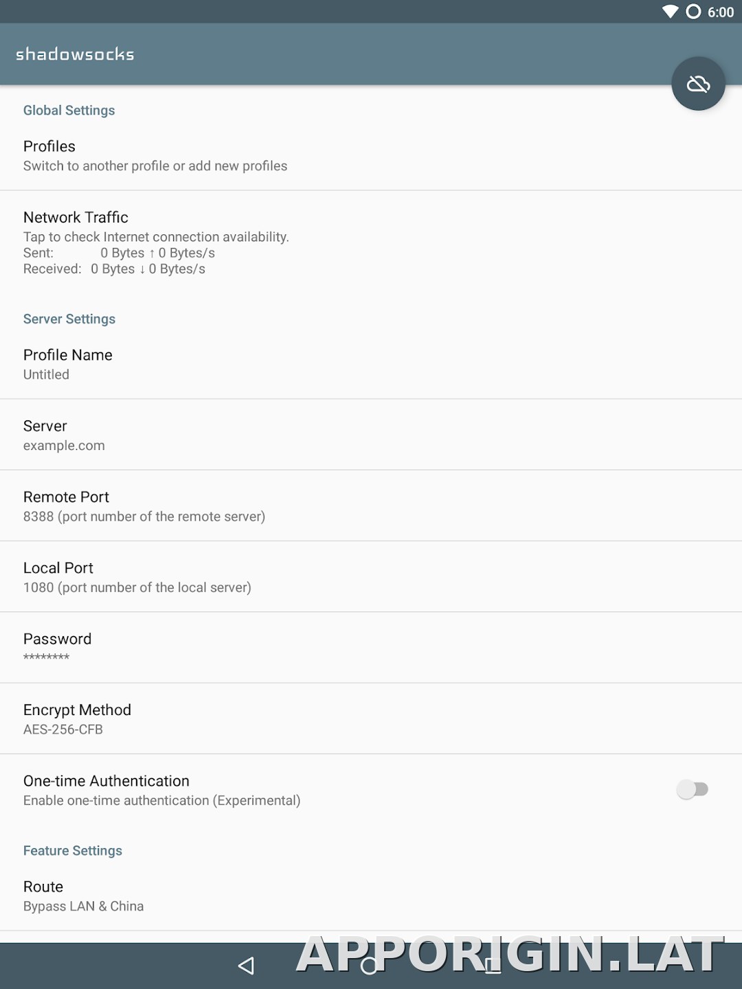 Shadowsocks скриншот 5